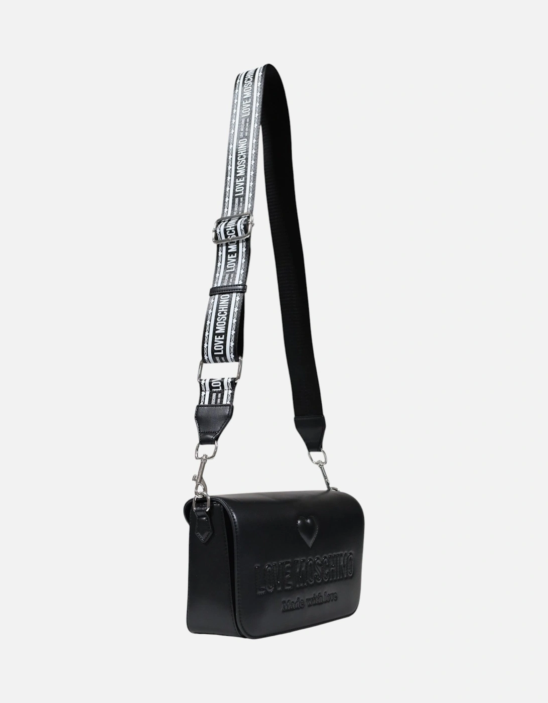 Elegant Polyurethane Shoulder Bag