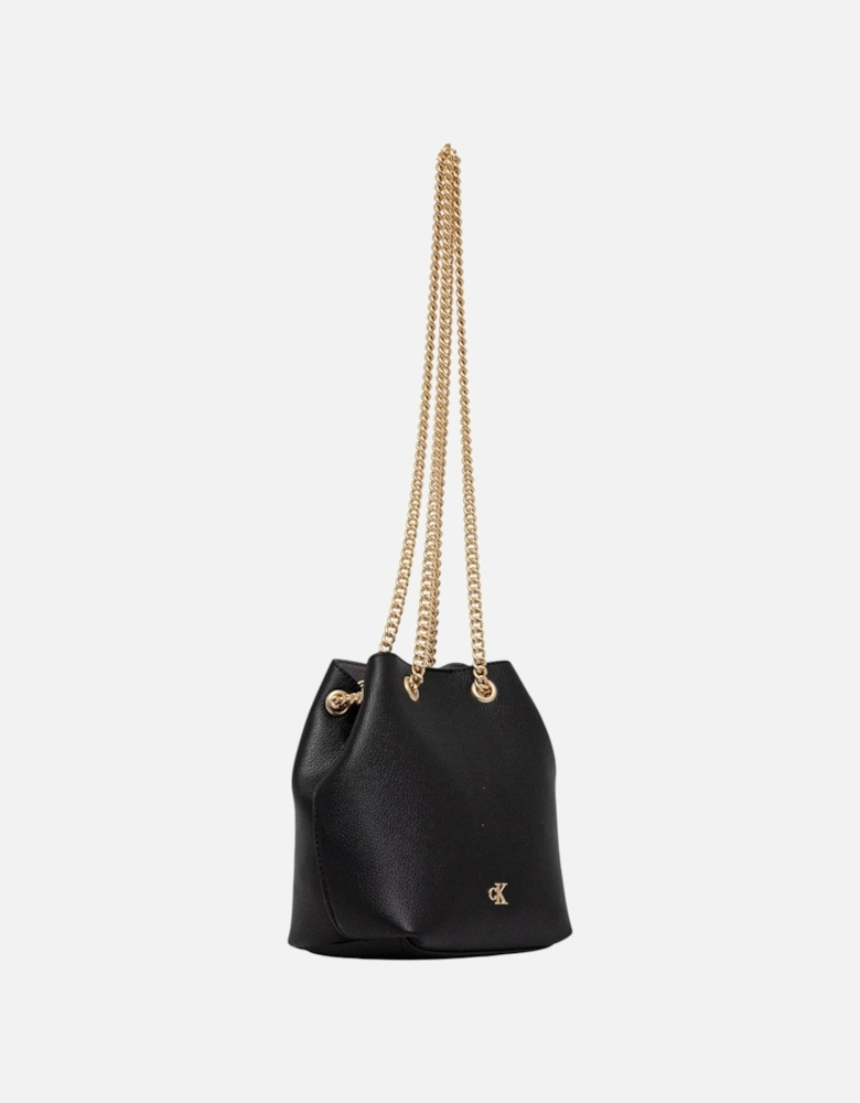 Magnetic Closure Shoulder Bag with Inside Pockets