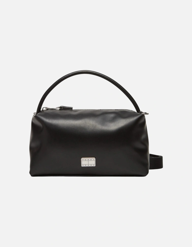 Zip Closure Polyurethane Bag with Inside Pockets