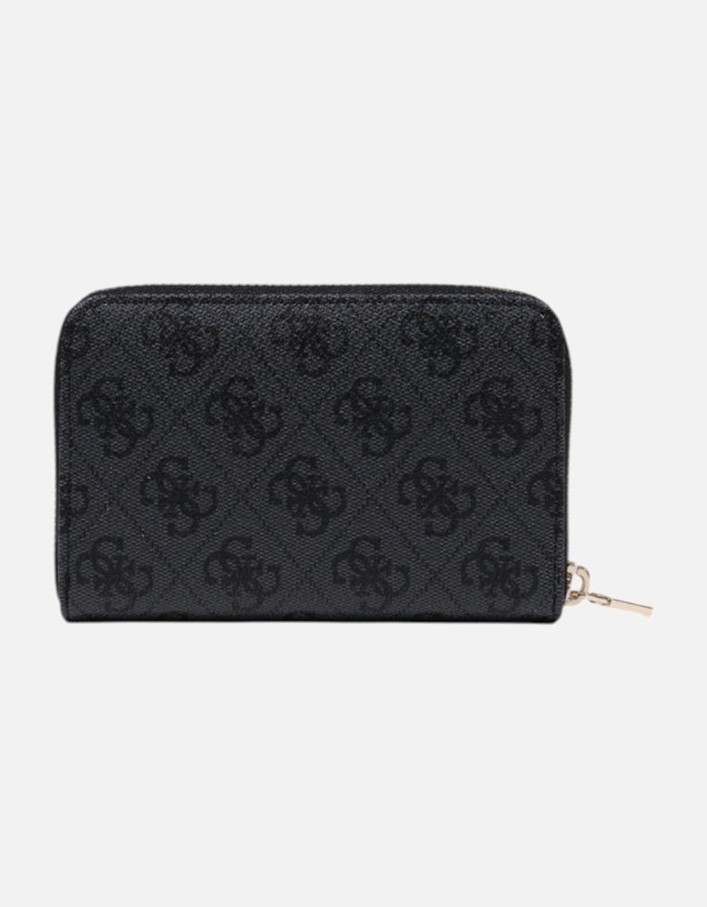 Print Zip Wallet with Inside Pockets