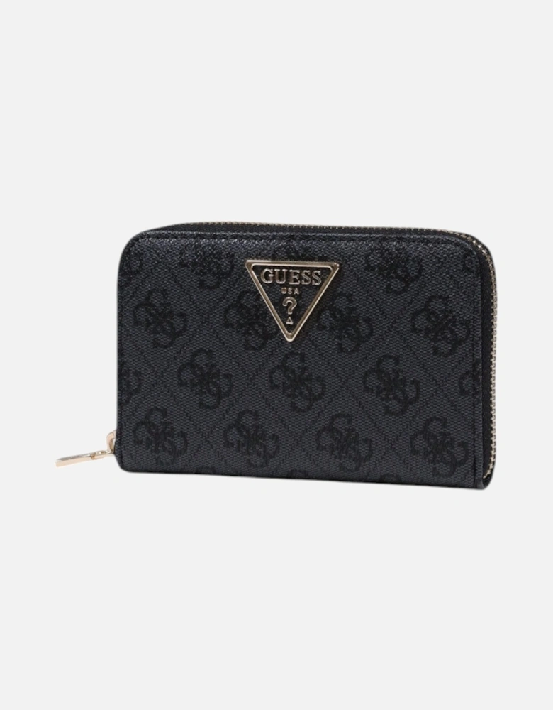 Print Zip Wallet with Inside Pockets
