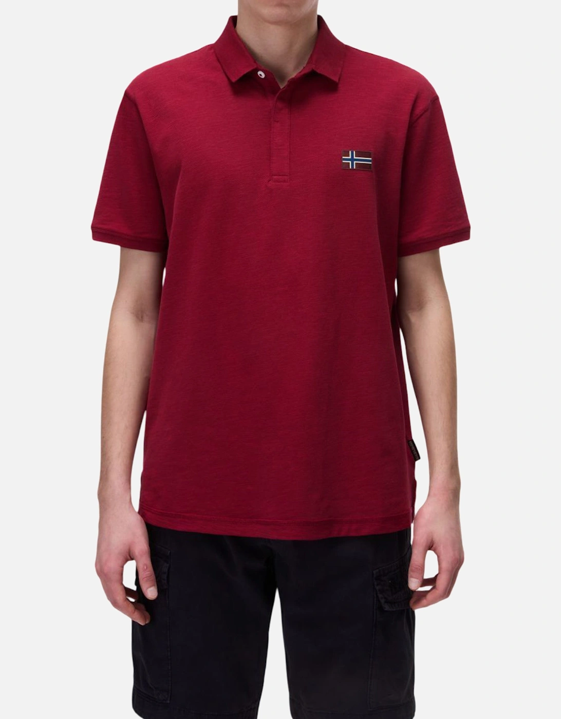 Short Sleeve Cotton Polo Shirt with Button Fastening, 4 of 3