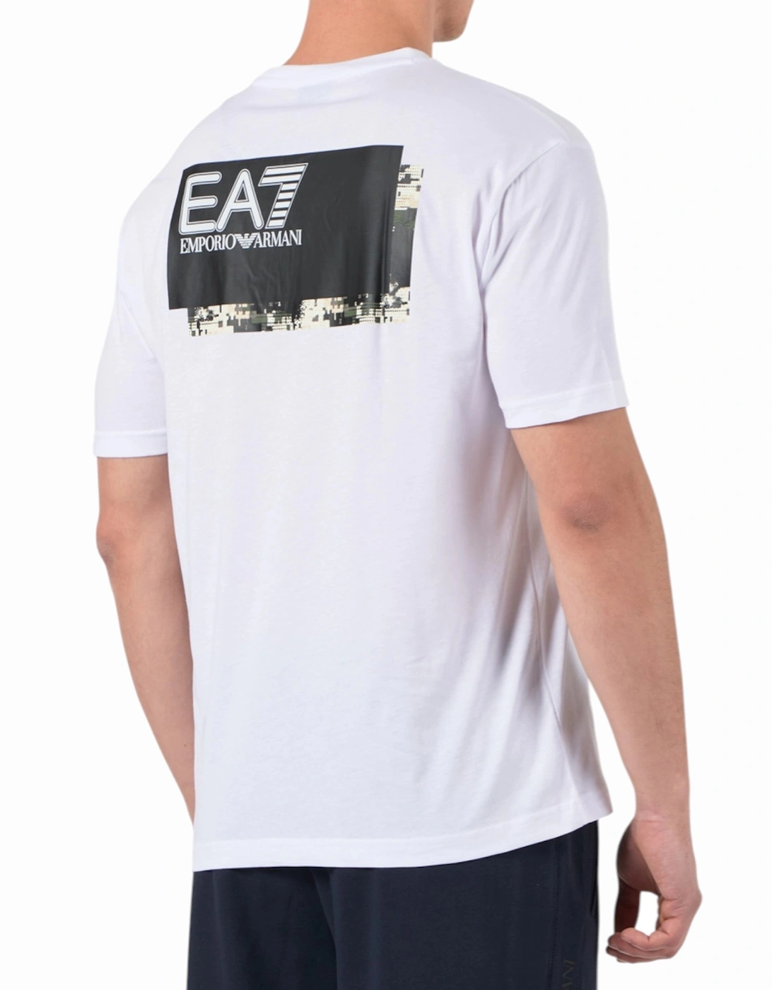 Emporio EA7 Mens T Shirts Regular Fit Crew Neck Tee