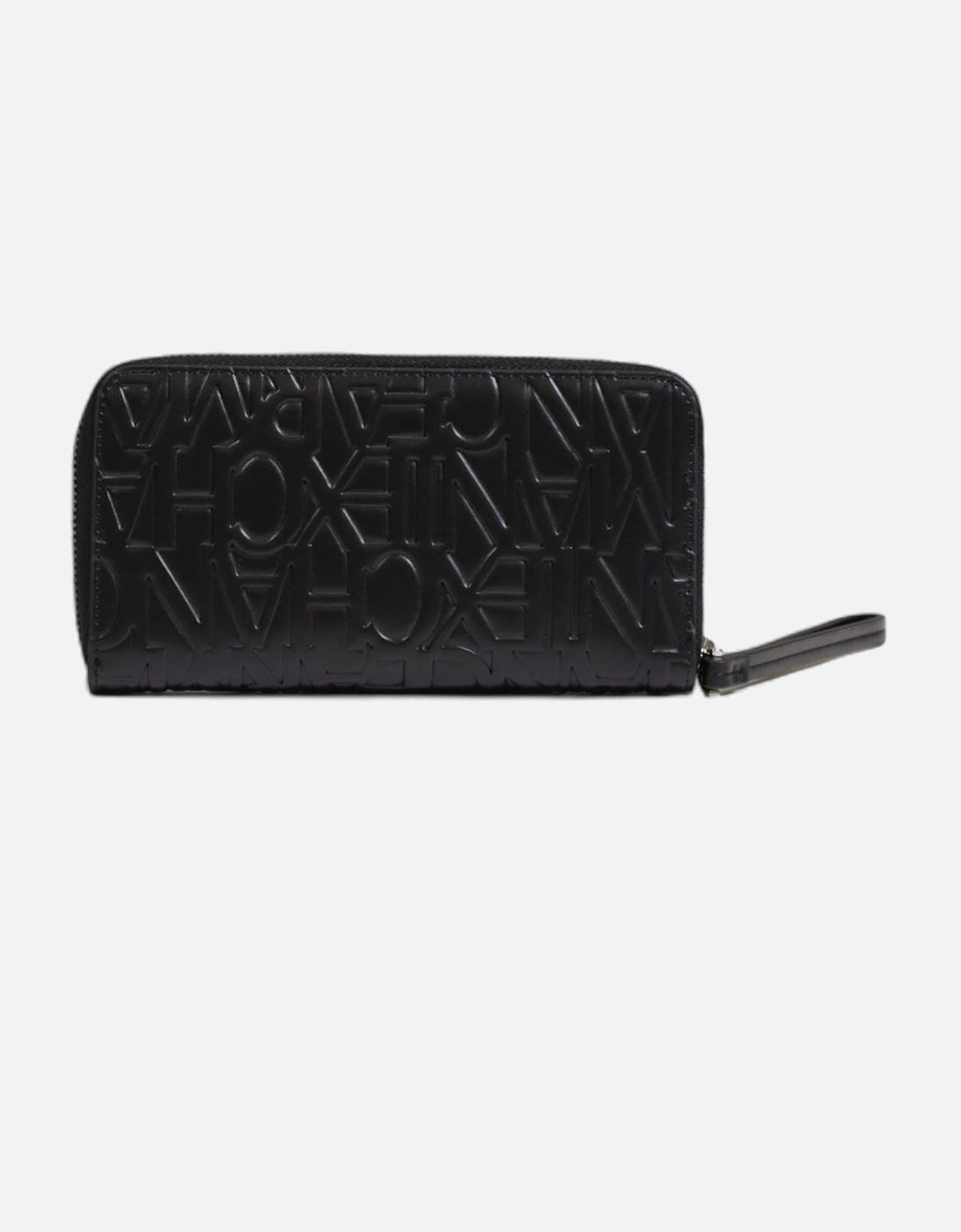 Embossed Logo ZipAround Wallet