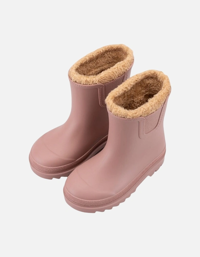 Girls Dusty Pink Rain Boots