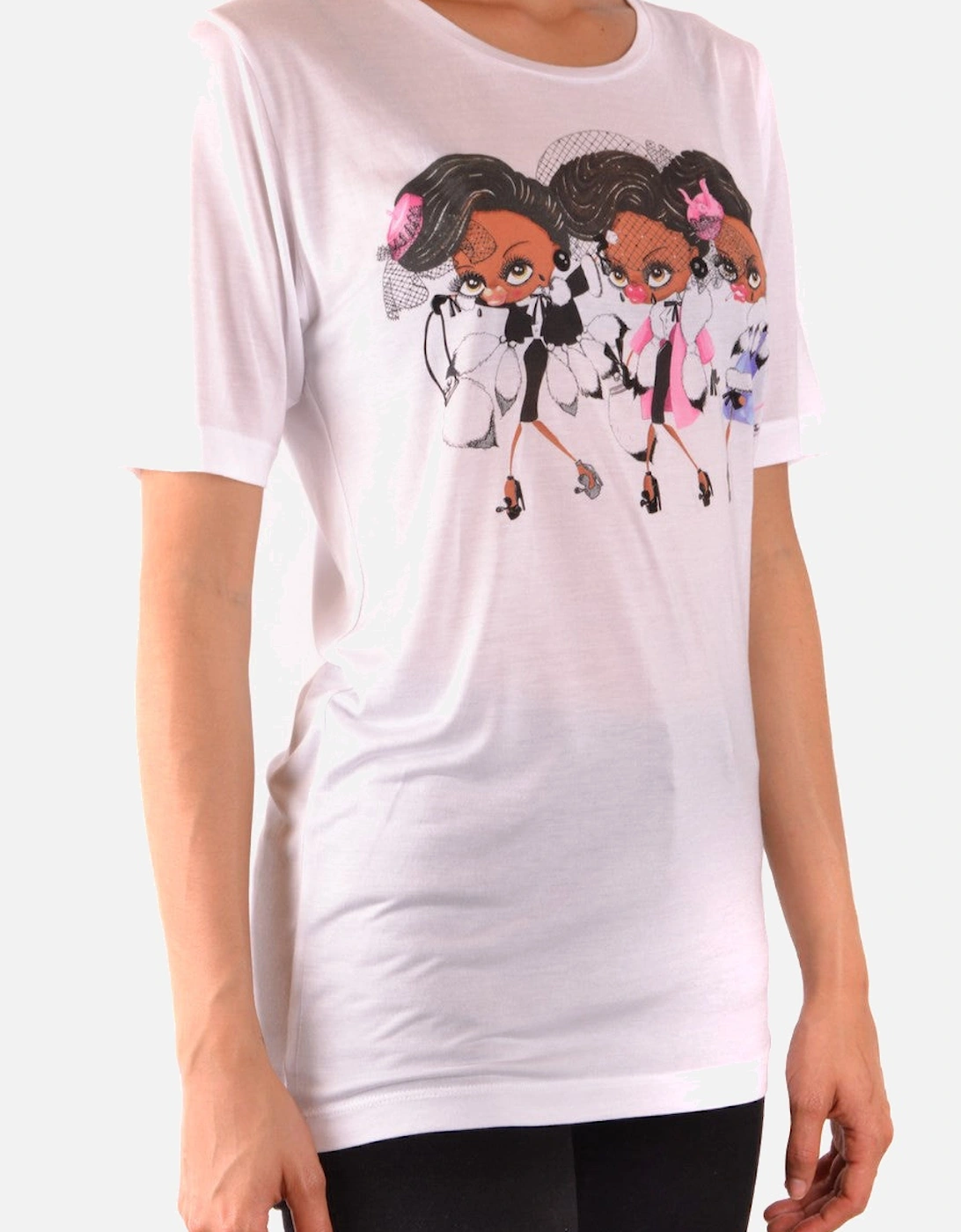 Cartoon Women Graphic Tee