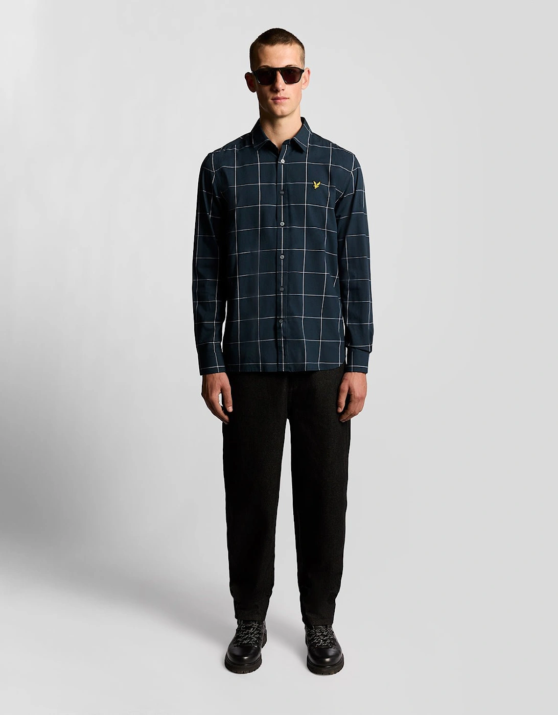 Window Pane Check Shirt