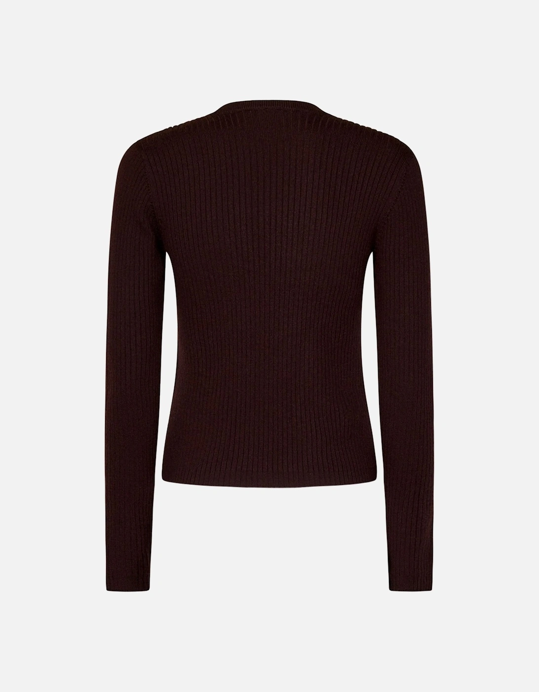 Ribbed Knit Pullover Sweater