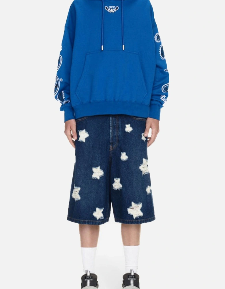 Paisley Sleeve Hoodie