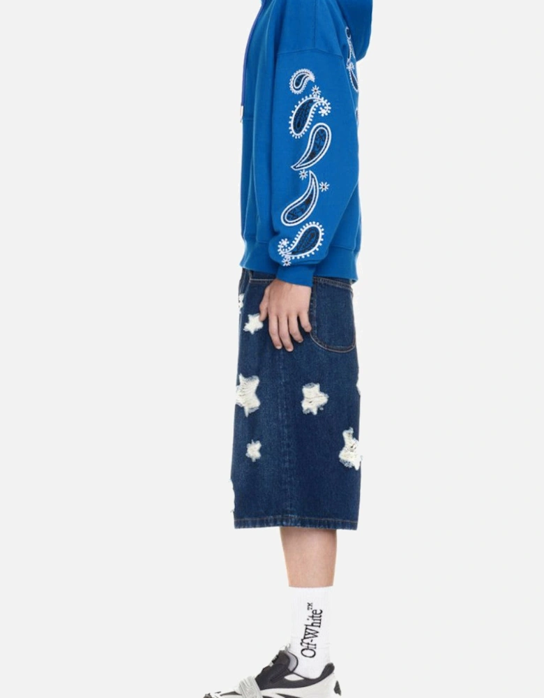 Paisley Sleeve Hoodie