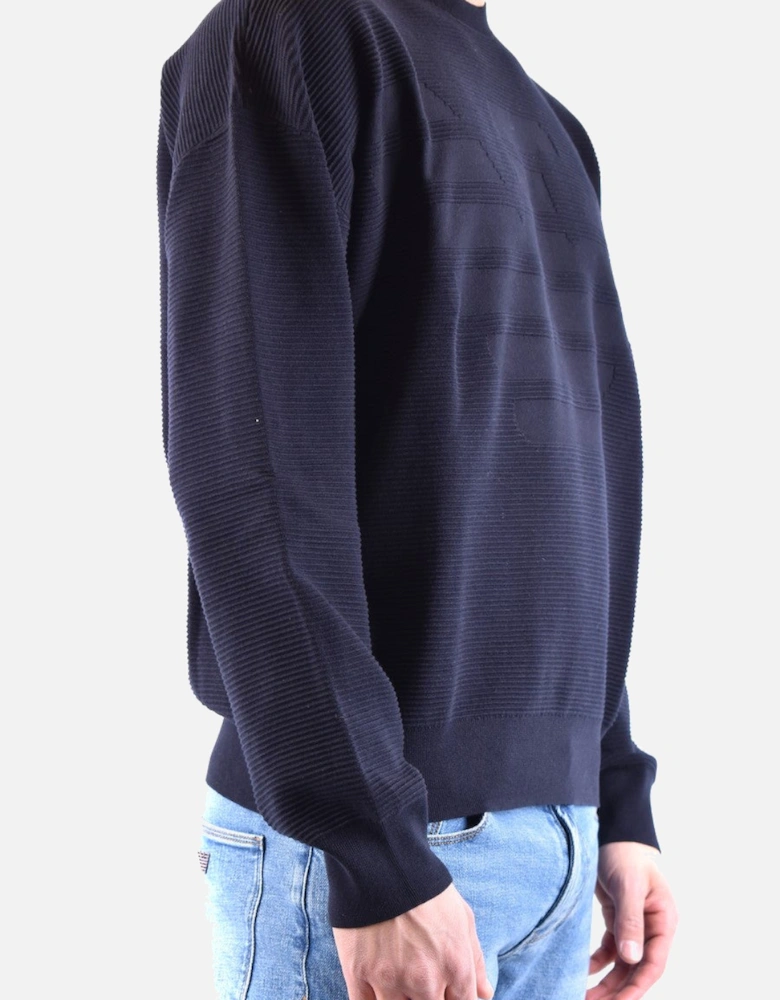 Ribbed Knit Pullover Sweater