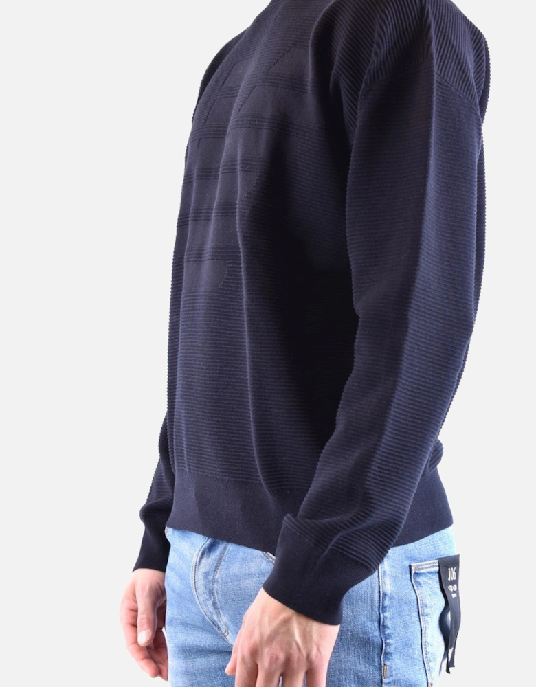 Ribbed Knit Pullover Sweater