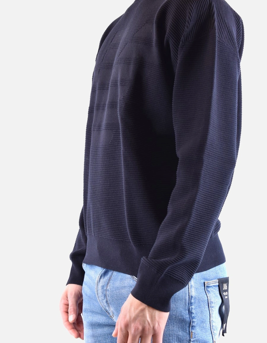 Ribbed Knit Pullover Sweater
