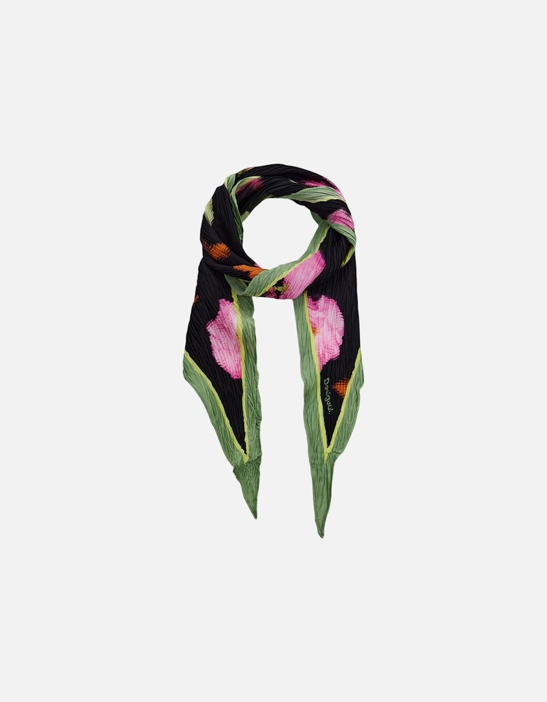 Floral Pleated Scarf, 4 of 3