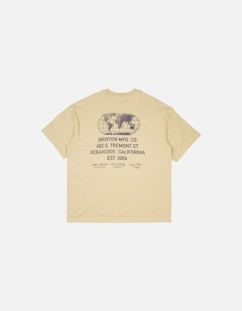 Union Heavyweight T-Shirt - Cream Classic Wash