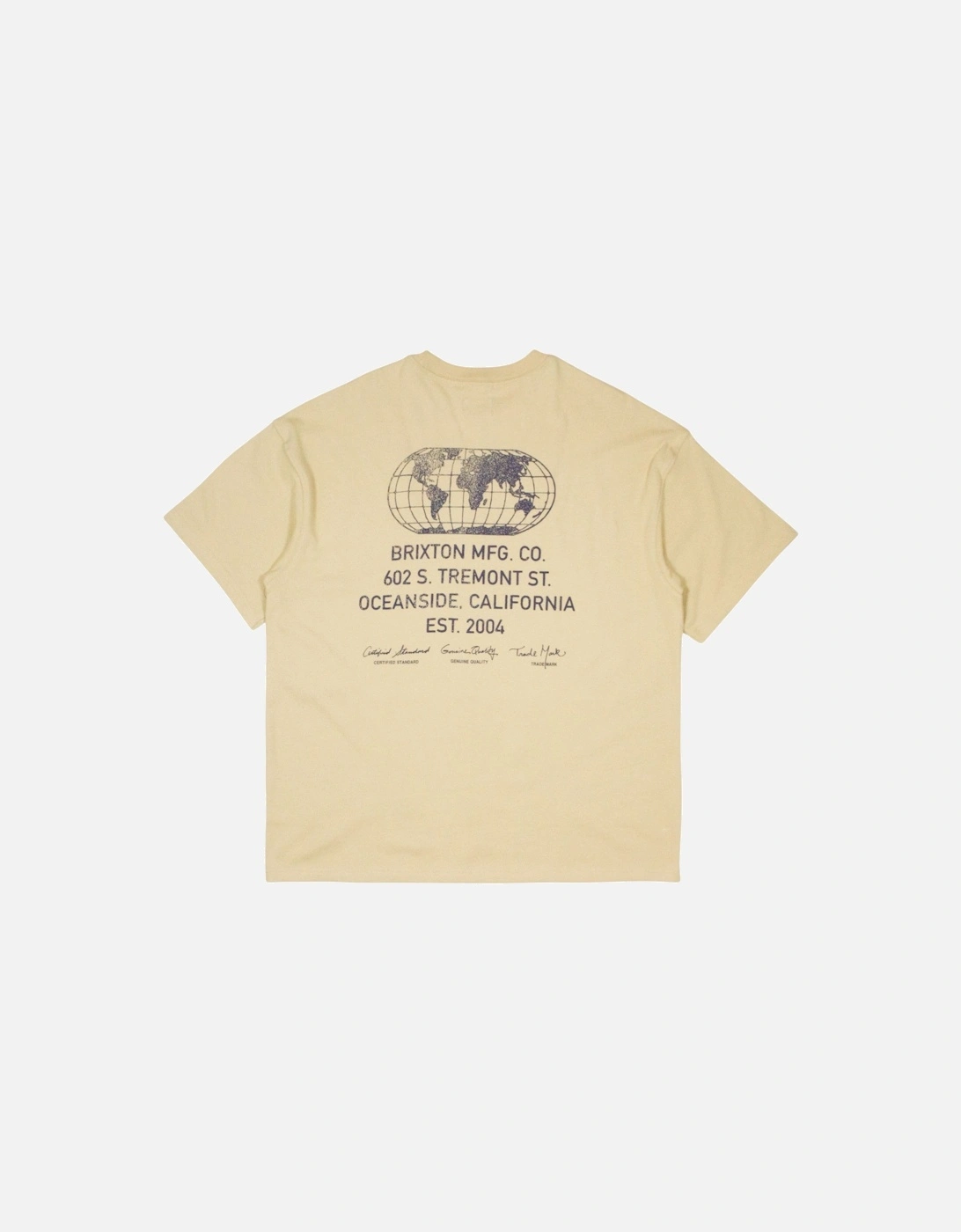 Union Heavyweight T-Shirt - Cream Classic Wash, 6 of 5