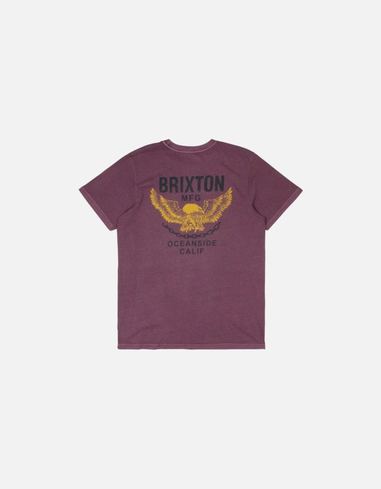 Waller T-Shirt - Port Worn Wash