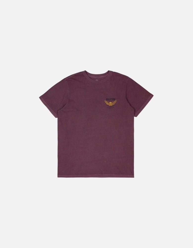 Waller T-Shirt - Port Worn Wash