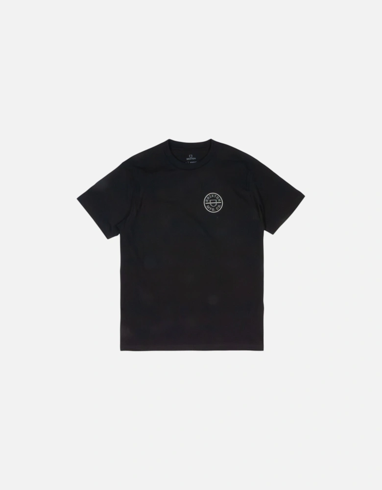 Crest II T-Shirt - Black/Dark Sage/Warm Grey