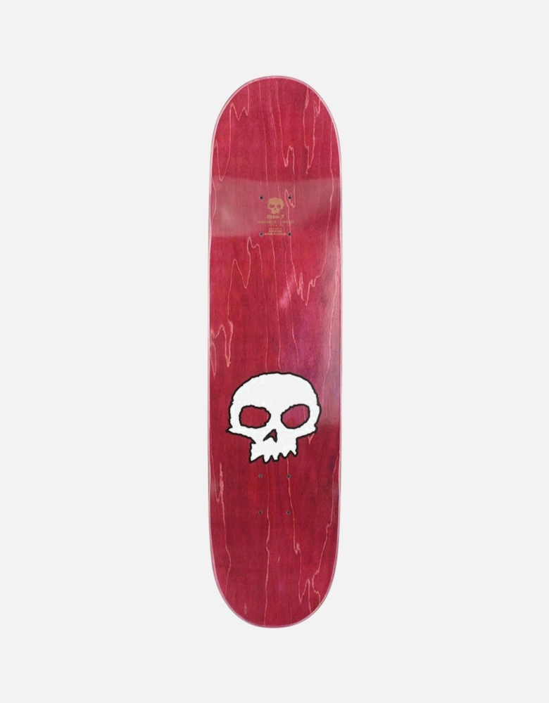Single Skull Black Deck - 8.375"