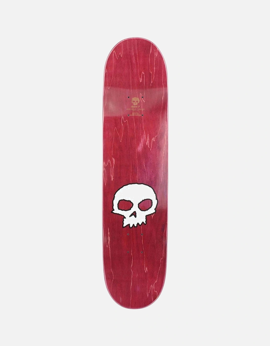 Single Skull Black Deck - 8.375"
