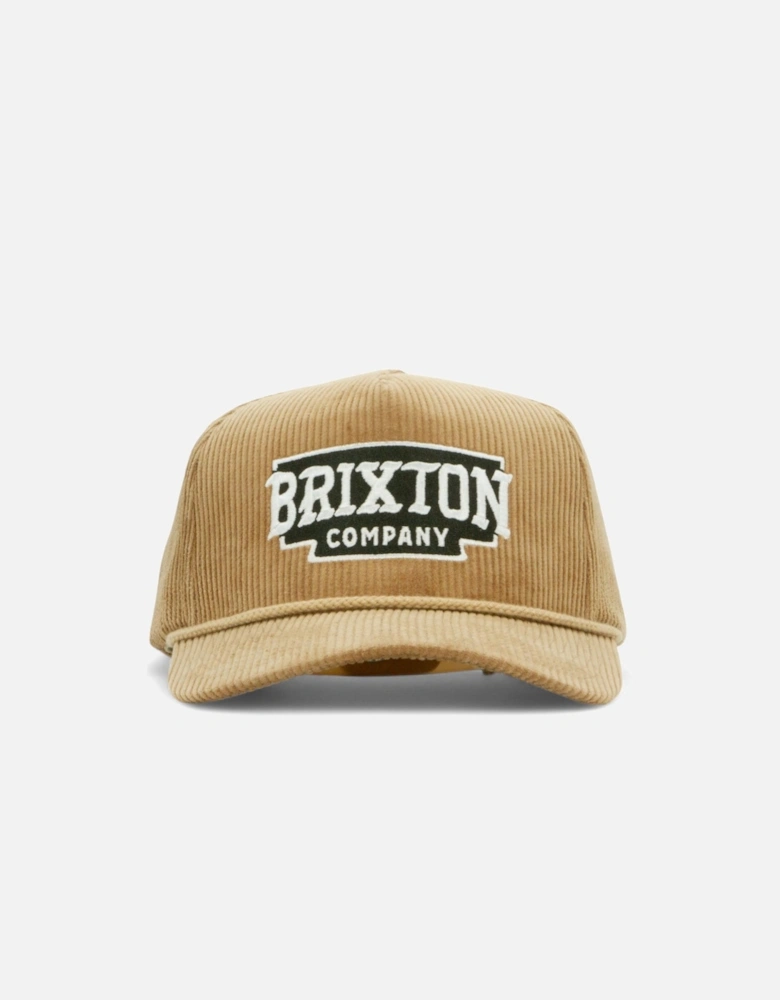 Pierson Netplus Snapback Cap - Sand Corduroy
