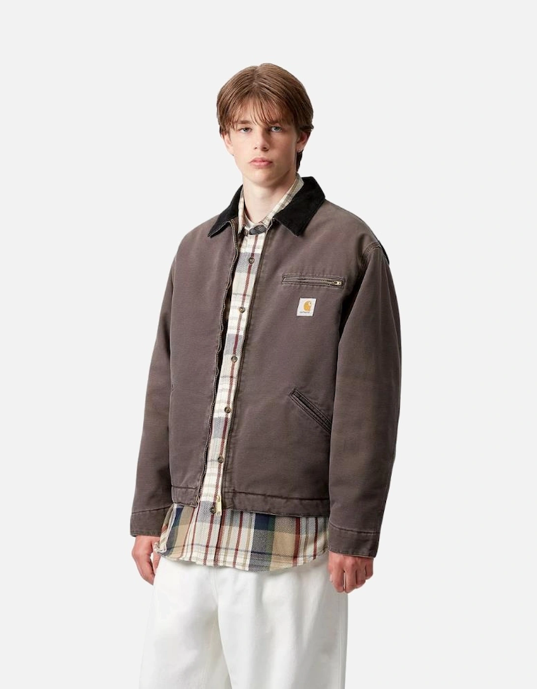 OG Detroit Jacket 'Dearborn' Canvas - Tobacco/Black