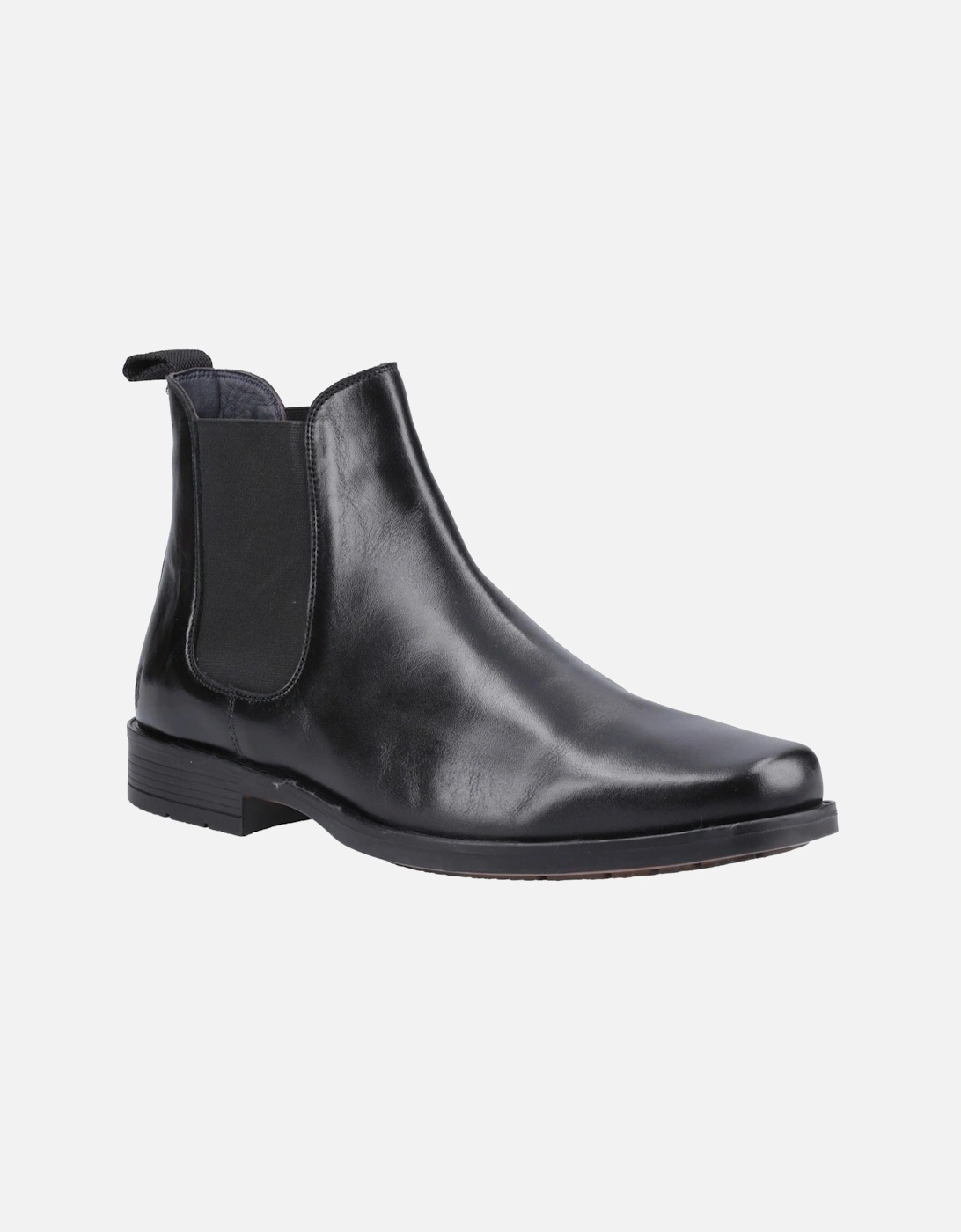 Brennan Leather Men's Black Boots, 6 of 5