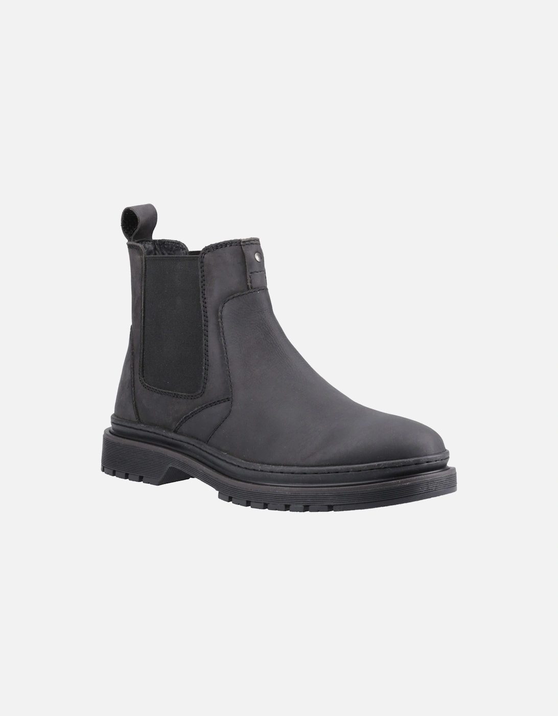 Jamie Leather Men's Black Boots, 6 of 5