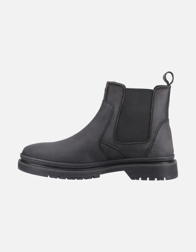 Jamie Leather Men's Black Boots