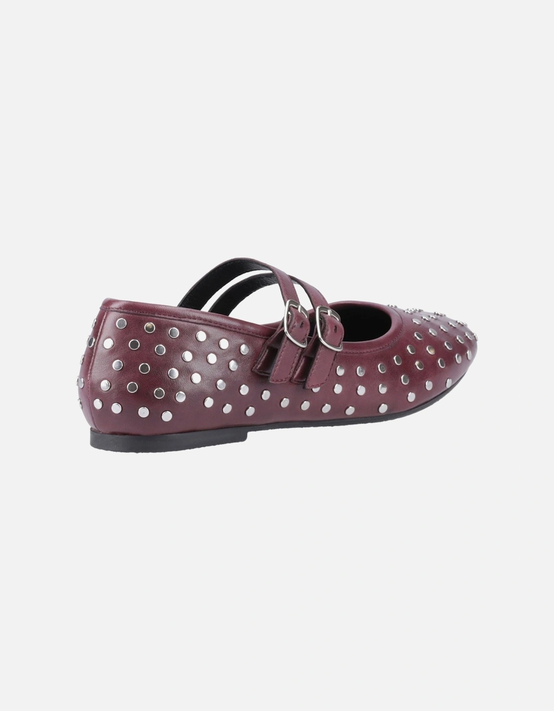 Nixie Leather Women's Plum Shoes