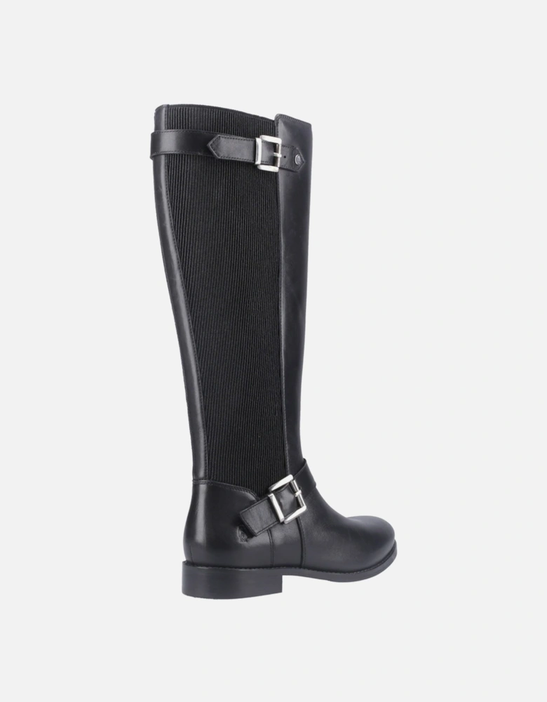 Daphne Leather Women's Black Boots