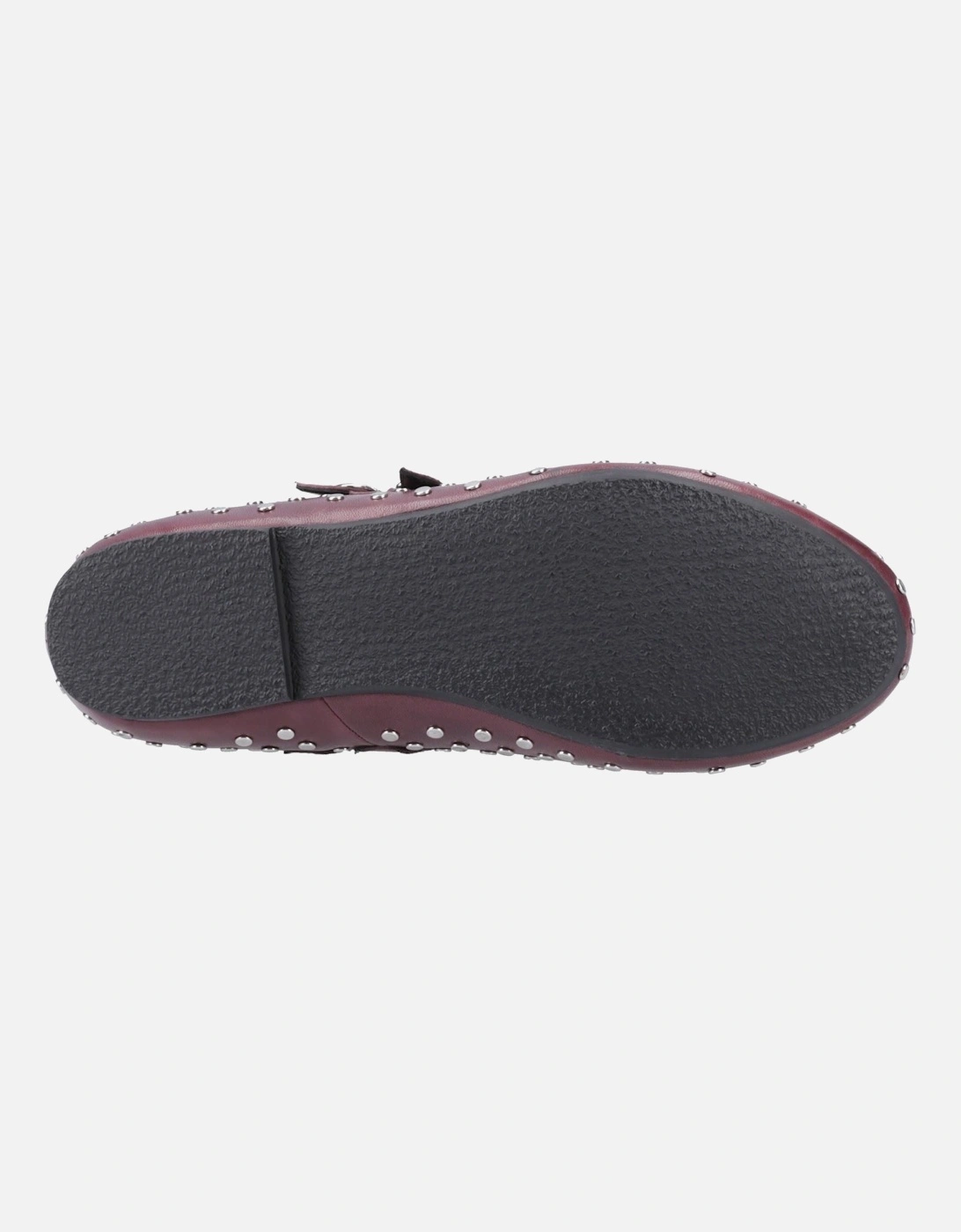 Nixie Leather Women's Plum Shoes