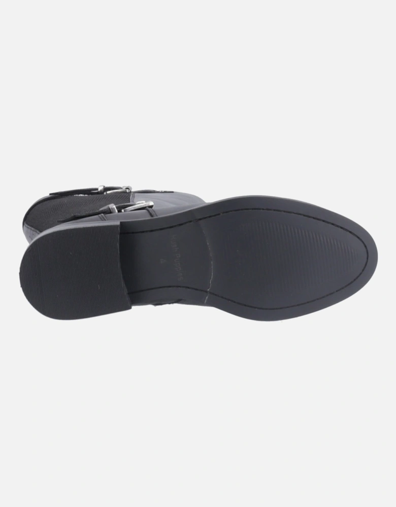 Daphne Leather Women's Black Boots