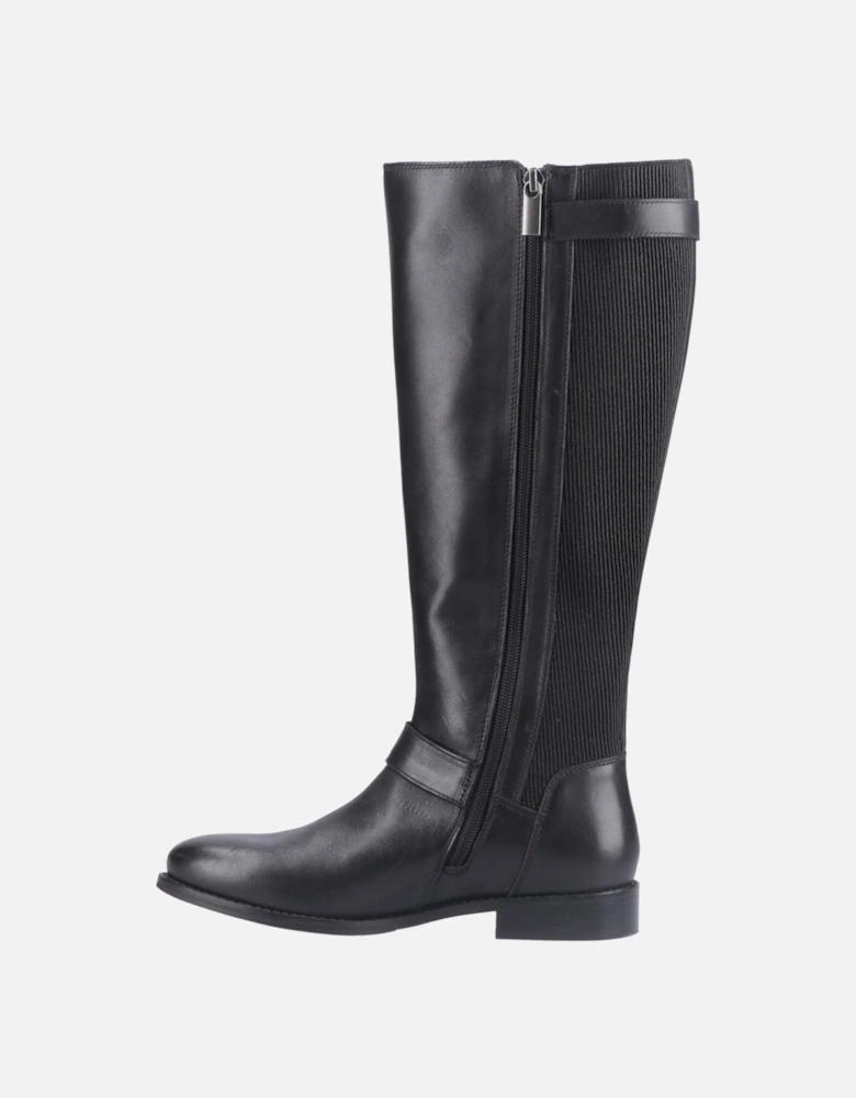 Daphne Leather Women's Black Boots