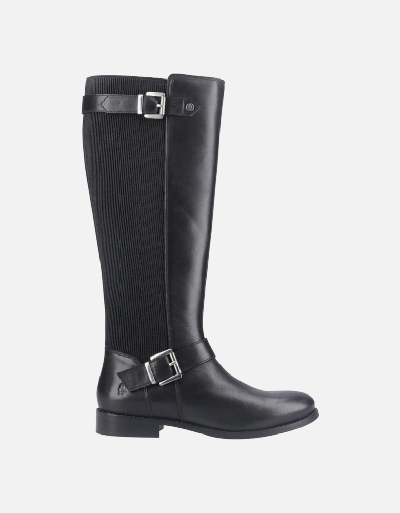Daphne Leather Women's Black Boots