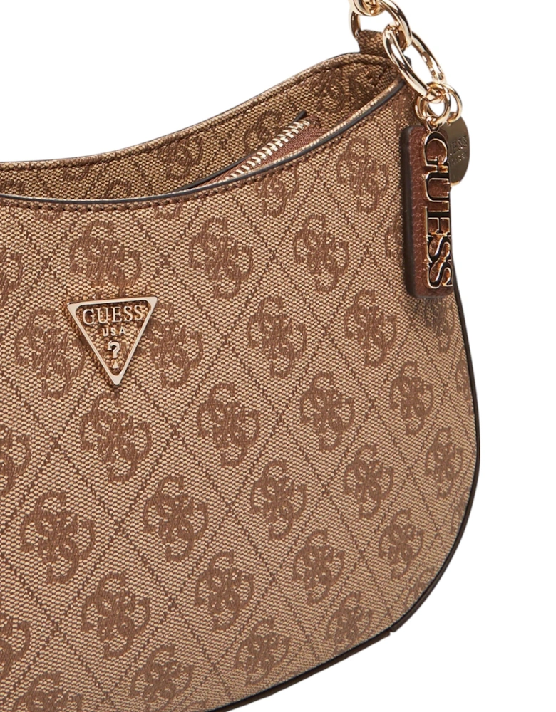 Plain Zip Fastening Bag with Multiple Pockets