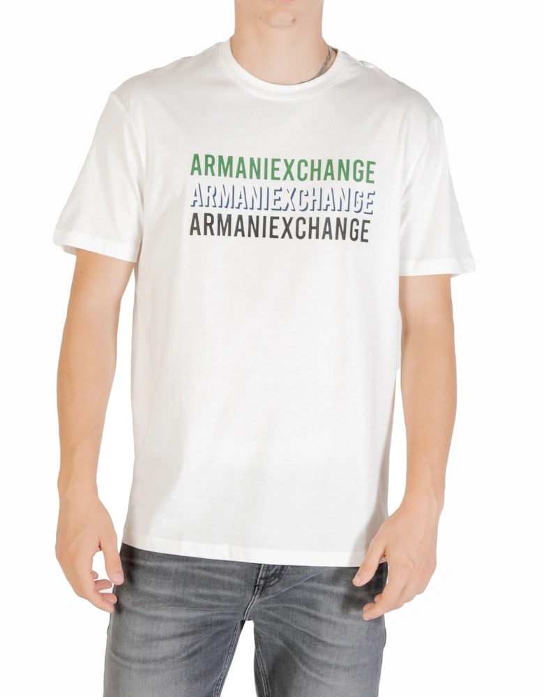 Printed Short Sleeve Round Neck T-shirt