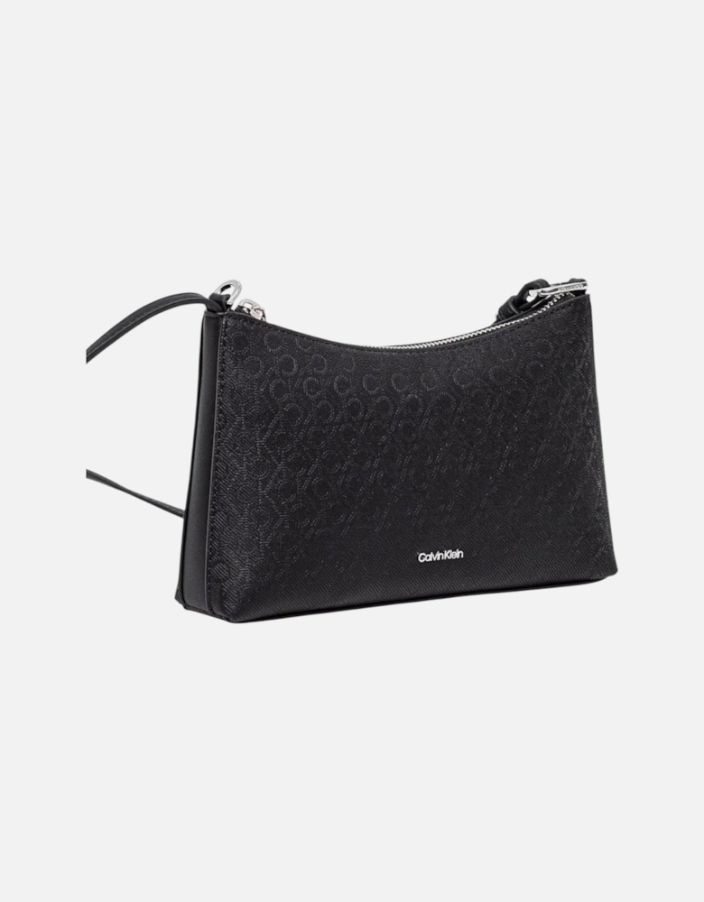 Plain Zip Fastening Bag with Inside Pockets