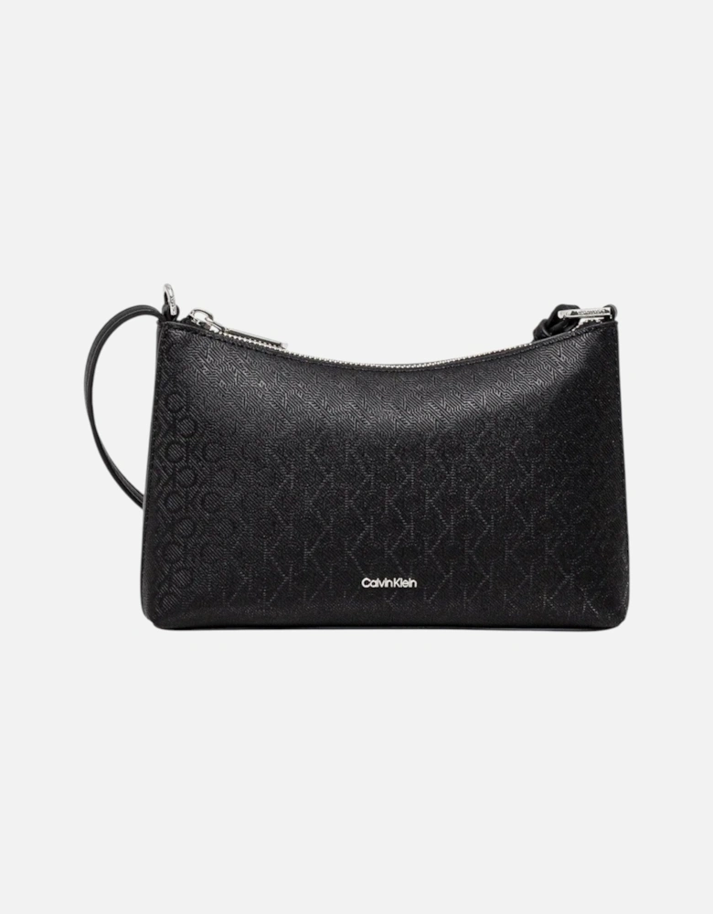Plain Zip Fastening Bag with Inside Pockets