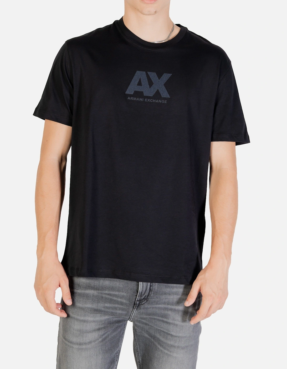 Printed Round Neck Short Sleeve T-shirt, 4 of 3