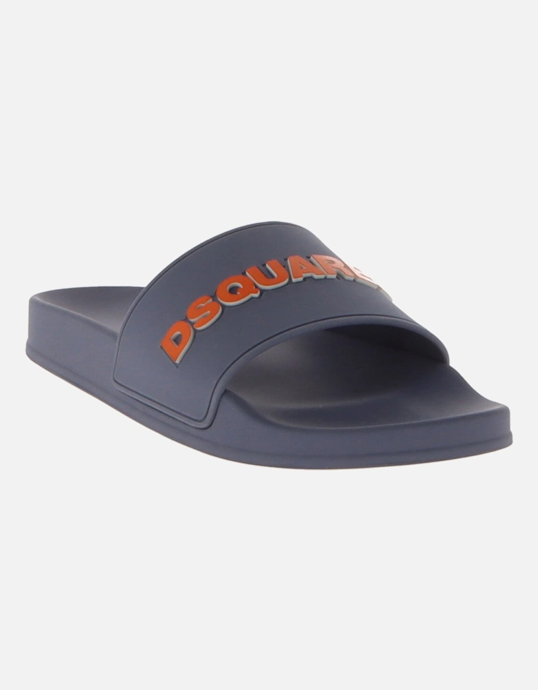 Print Round Toe Slippers with Pattern