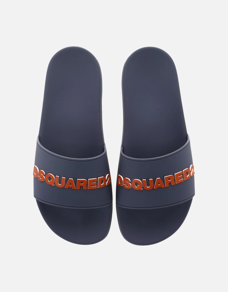 Print Round Toe Slippers with Pattern