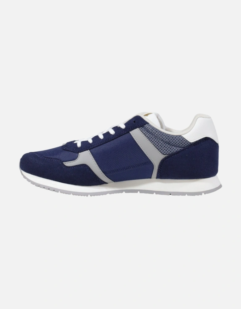 Sporty Slip-On Lace-Up Sneakers