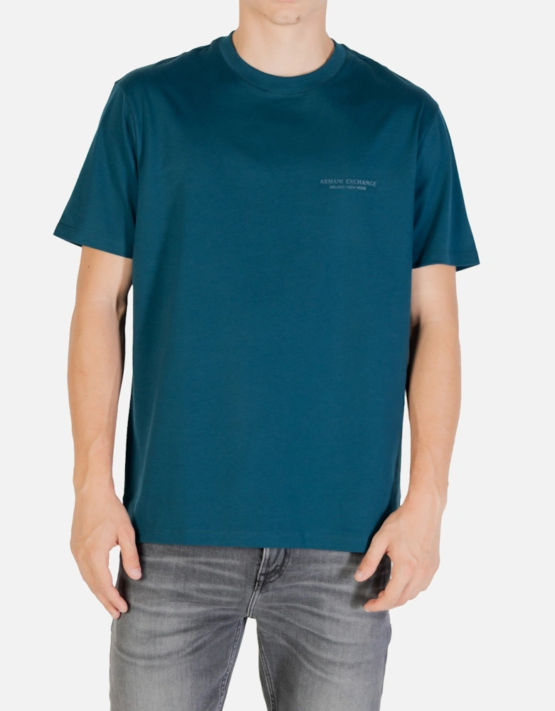 Short Sleeve Round Neck Cotton T-shirt