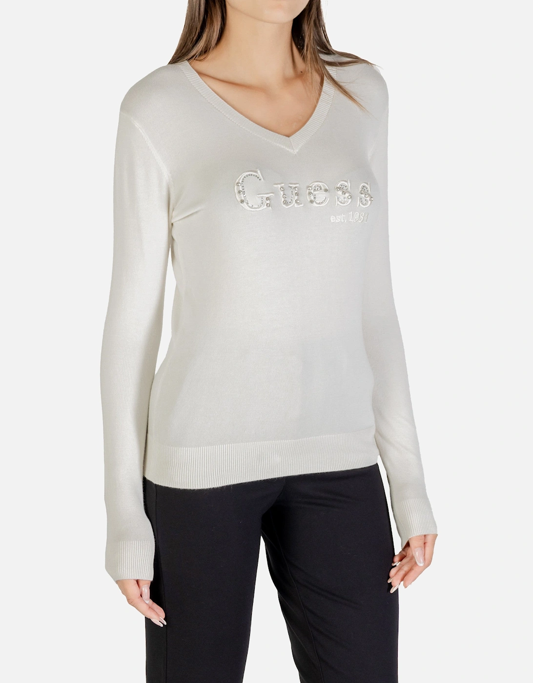 Long Sleeve V-Neck Knitwear