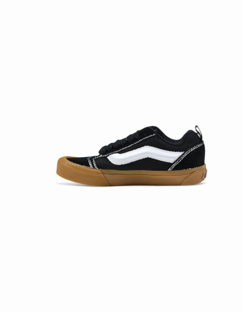 Suede Lace-Up Rubber Sole Sneakers