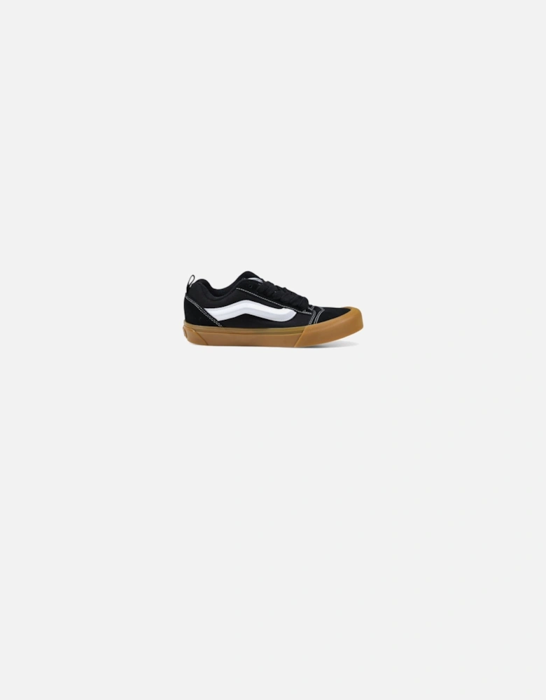 Suede Lace-Up Rubber Sole Sneakers