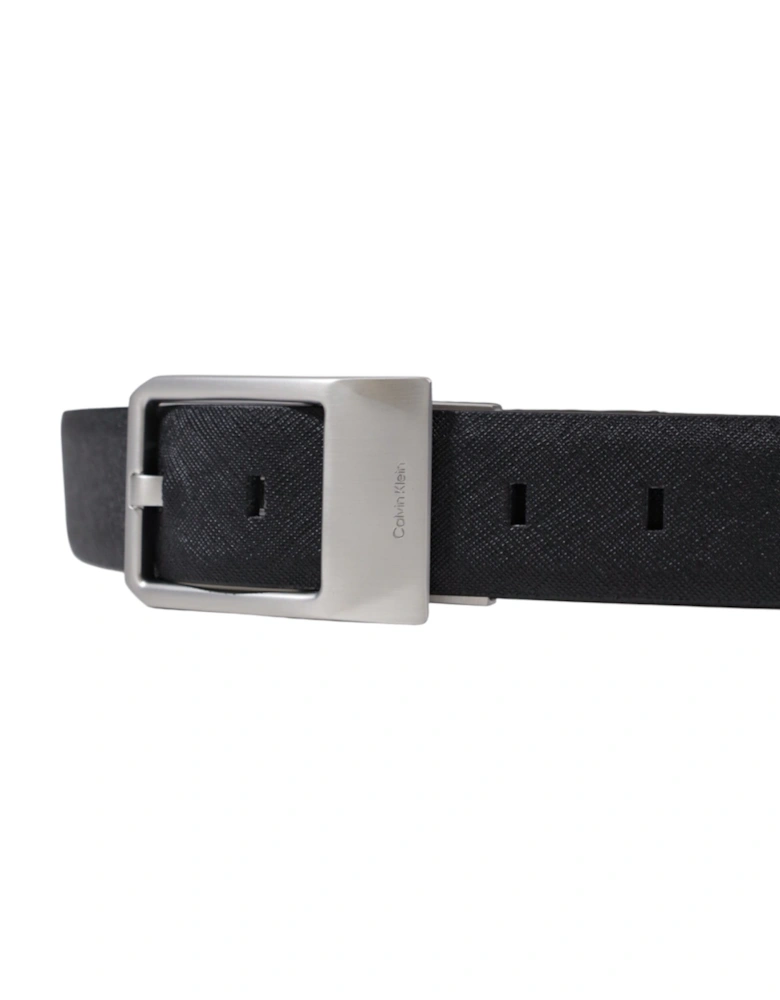 Reversible Leather Belt Buckle