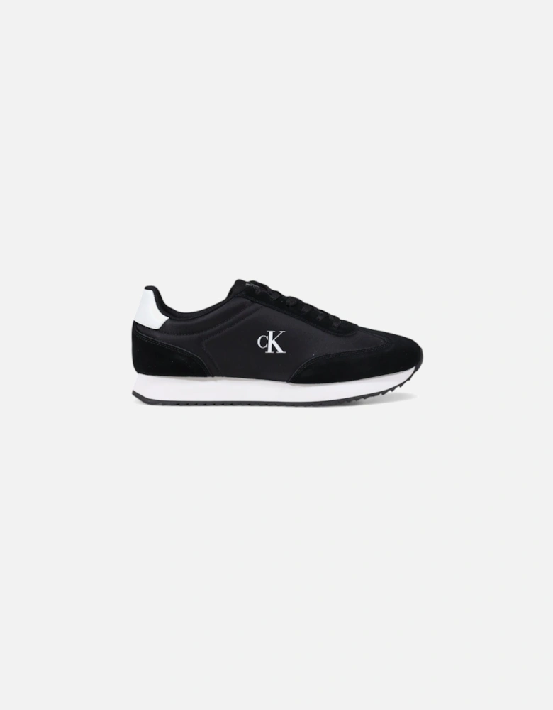 Leather Lace-Up Sneakers